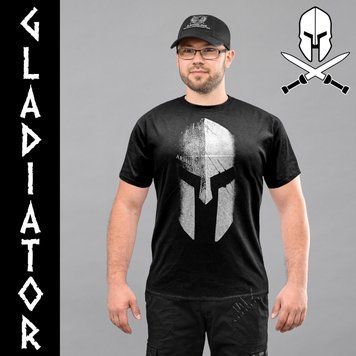 Koszulka z nadrukiem "GLADIATOR" BLACK (Bawełna) 00259000M0000000 zdjęcie