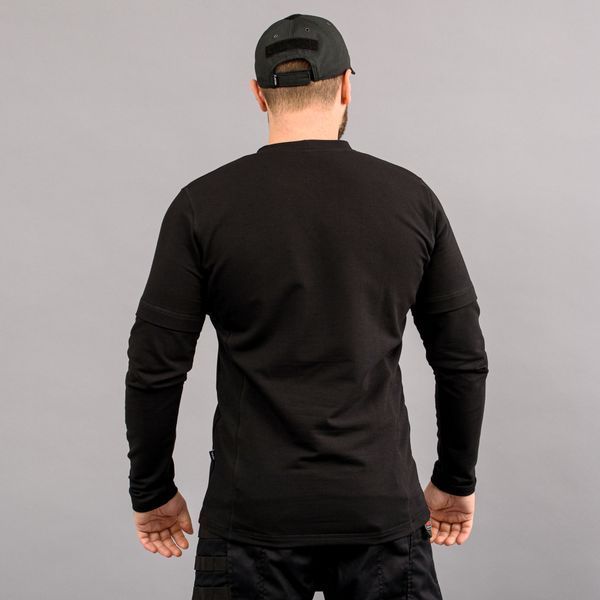 T-shirt with sleeves "BLACK" (Knitwear) 00404000S0000000 photo