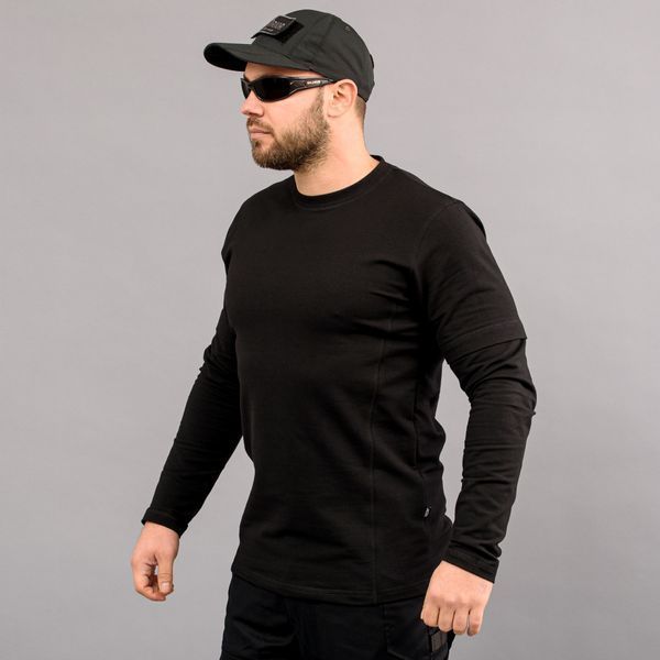 T-shirt with sleeves "BLACK" (Knitwear) 00404000S0000000 photo