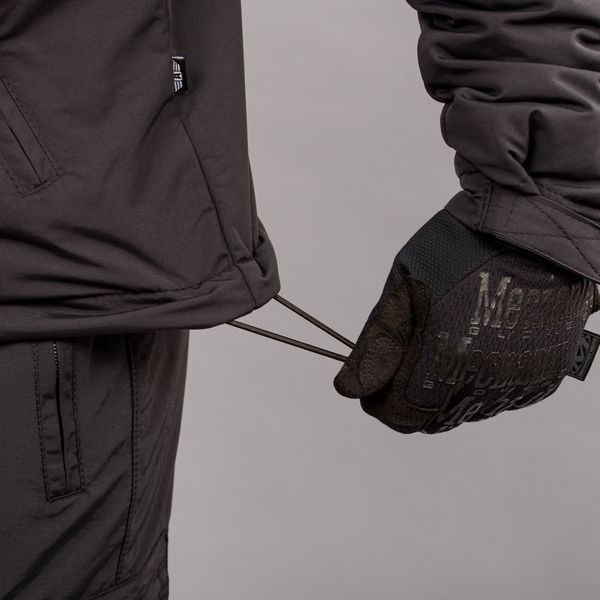 Anorak "TRAVEL DEFENCE" BLACK (Taslan + Mikropolar) 00004000S0000000 zdjęcie
