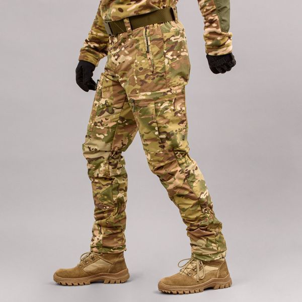 Spodnie "TRAVEL DEFENCE" MULTICAM z paskiem (Taslan + Mikropolar) 0032302XL0000000 zdjęcie