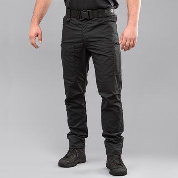 Spodnie taktyczne "DEFENDER" BLACK z paskiem (Rip-Stop Stretch) 00315000S0000000 zdjęcie