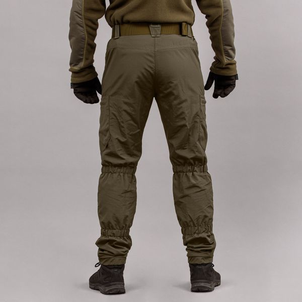 Spodnie "TRAVEL DEFENCE" OLIVE z paskiem (Taslan + Mikropolar) 0032402XL0000000 zdjęcie