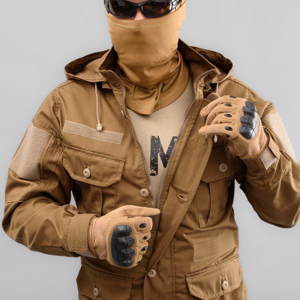 Komplet mundurowy polowy "CRUSADER" COYOTE (Rip-Stop) 00071000MREGULAR zdjęcie