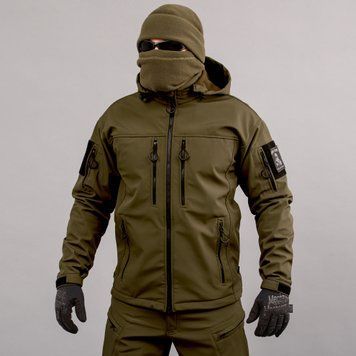 Куртка "URBAN SCOUT" DARK OLIVE (SoftShell) 00087000S0000000 фото