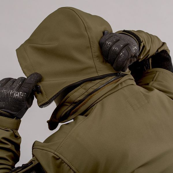 Jacket "URBAN SCOUT" DARK OLIVE (SoftShell) 00087000S0000000 photo