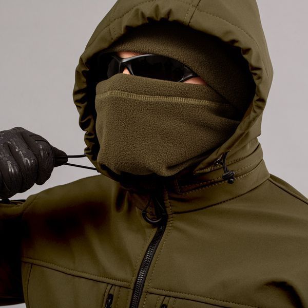Jacket "URBAN SCOUT" DARK OLIVE (SoftShell) 00087000S0000000 photo