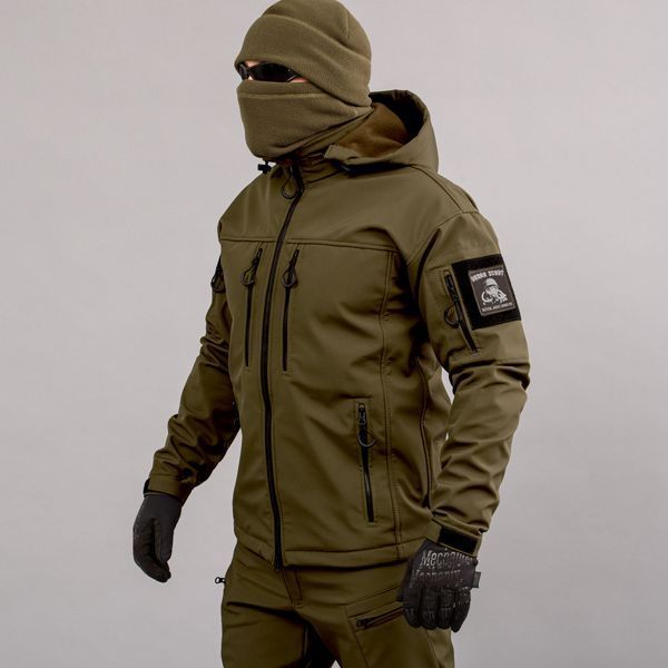 Jacket "URBAN SCOUT" DARK OLIVE (SoftShell) 00087000S0000000 photo