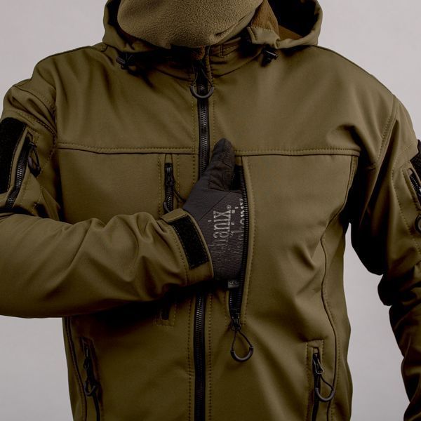 Jacket "URBAN SCOUT" DARK OLIVE (SoftShell) 00087000S0000000 photo