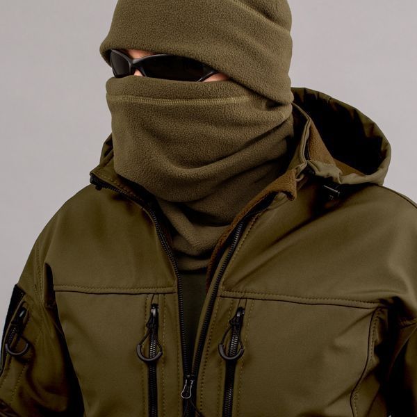 Jacket "URBAN SCOUT" DARK OLIVE (SoftShell) 00087000S0000000 photo