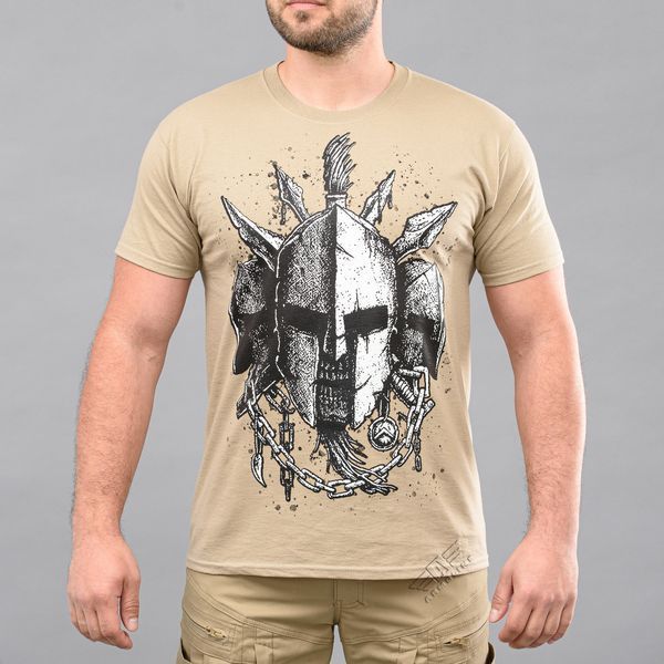 T-shirt "SPARTANS" KHAKI (Cotton) 0026103XL0000000 photo