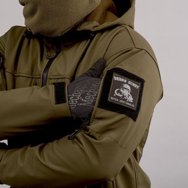 Jacket "URBAN SCOUT" DARK OLIVE (SoftShell) 00087000S0000000 photo
