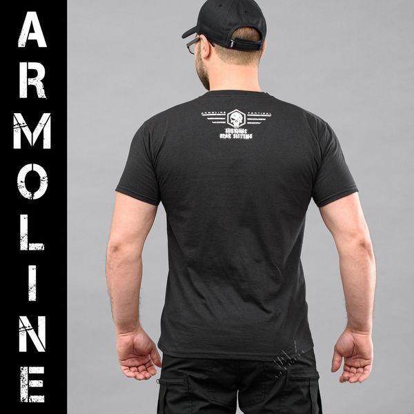 T-shirt "ARMOLINE" BLACK (Cotton) 0025602XL0000000 photo