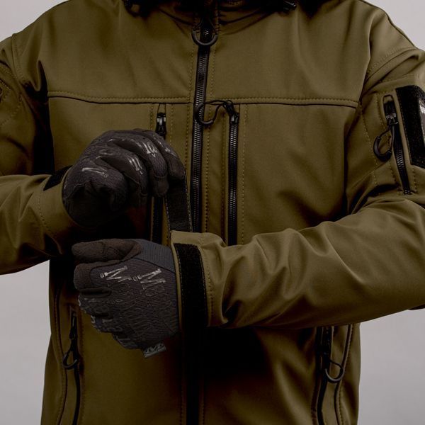 Jacket "URBAN SCOUT" DARK OLIVE (SoftShell) 00087000S0000000 photo