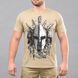 T-shirt "SPARTANS" KHAKI (Cotton) 0026103XL0000000 photo 4