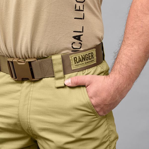 Tactical pants "RANGER" LIGHT COYOTE with a 5cm belt (Rip-Stop) 00314000L0000000 photo