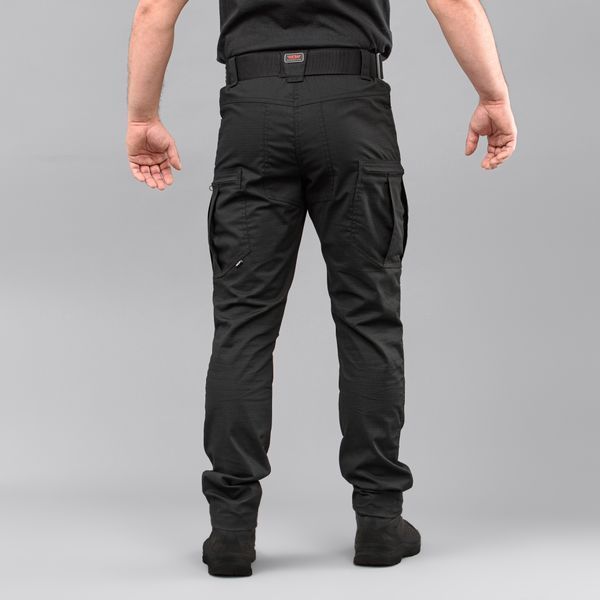 Tactical pants "DEFENDER" BLACK with belt (Rip-Stop Stretch) 00315000L0000000 photo
