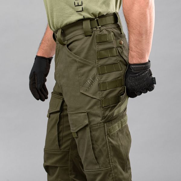 Spodnie taktyczne "SHTORM" OLIVE (Jeans) 0034500XLLONG000 zdjęcie