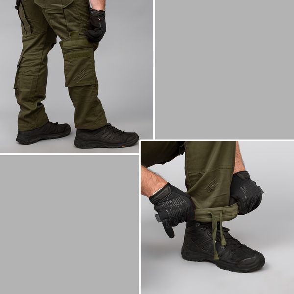 Spodnie taktyczne "SHTORM" OLIVE (Jeans) 0034500XLLONG000 zdjęcie