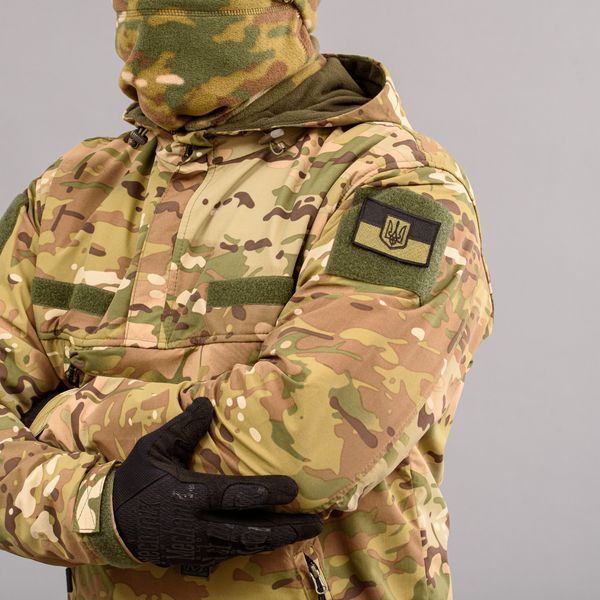 Insulated windbreaker Anorak (Jacket) "TRAVEL DEFENCE" MULTICAM (Nylon+Microfleece) 00007000S0000000 photo