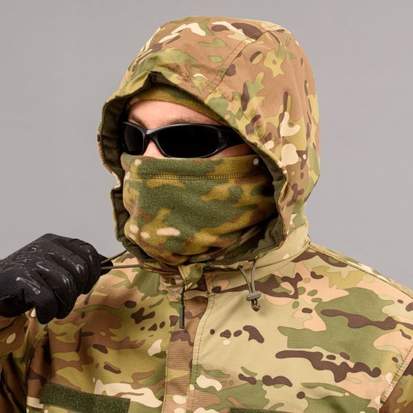 Insulated windbreaker Anorak (Jacket) "TRAVEL DEFENCE" MULTICAM (Nylon+Microfleece) 00007000S0000000 photo
