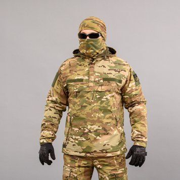Kurtka anorak "TRAVEL DEFENCE" MULTICAM (Taslan + mikropolar) 00007000M0000000 zdjęcie