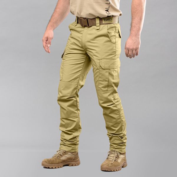 Tactical pants "RANGER" LIGHT COYOTE with a 5cm belt (Rip-Stop) 0031400XL0000000 photo