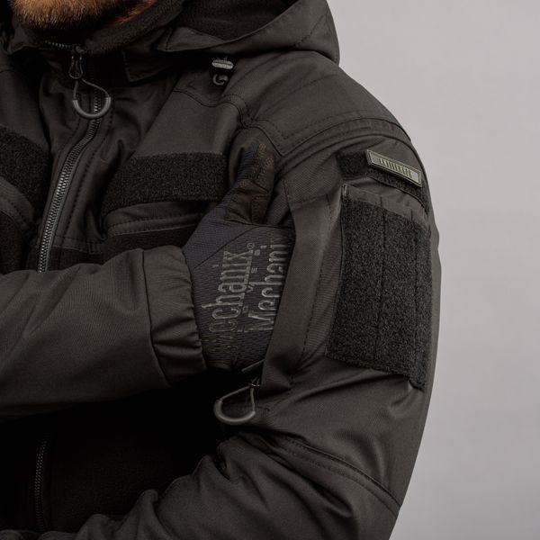 Bluza z kapturem "ANTITERROR II" BLACK (Polar + Membrana) 00250000L0000000 zdjęcie