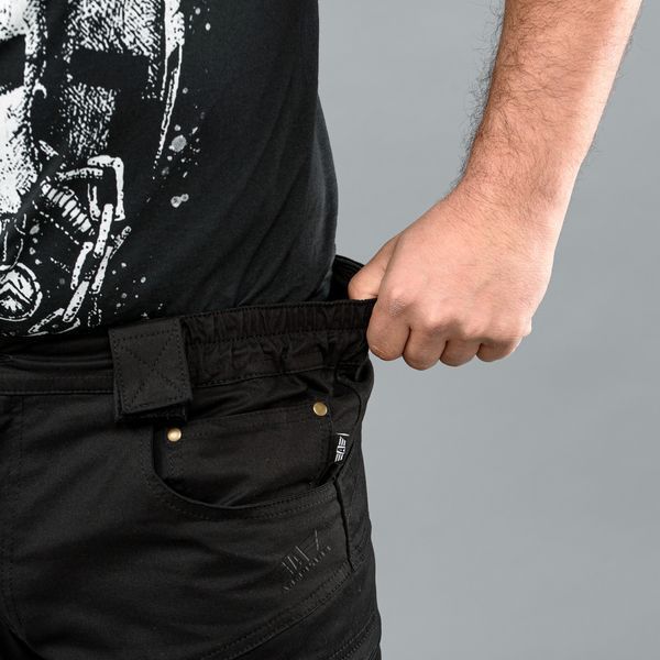 Shorts with belt "SPARTAN" BLACK (Cotton Stretch) 00309000S0000000 photo