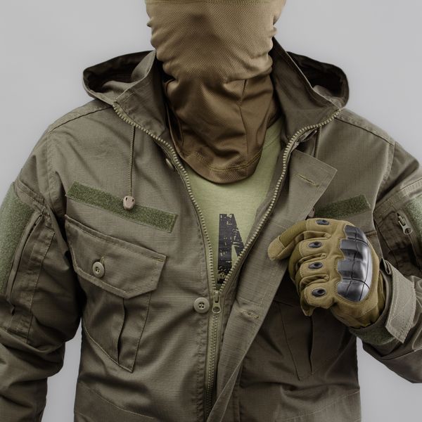 Komplet mundurowy polowy "CRUSADER" OLIVE (Rip-Stop) 00074000MREGULAR zdjęcie