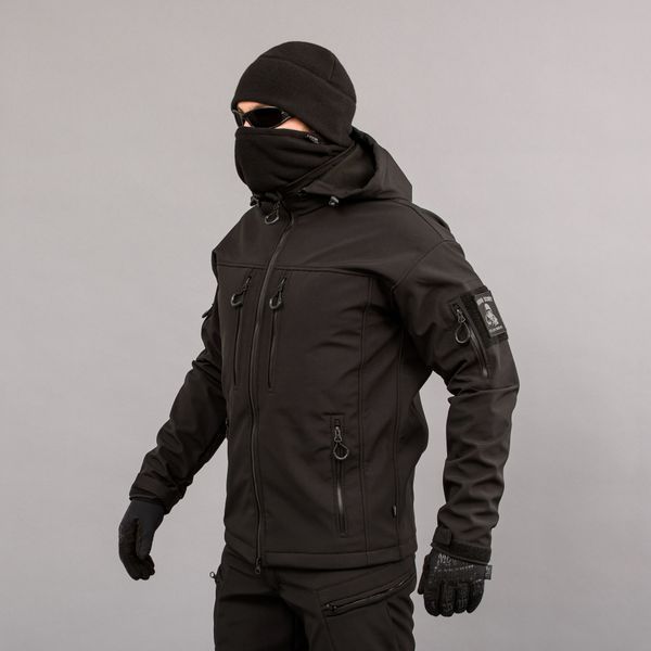Kurtka "URBAN SCOUT" BLACK (SoftShell) 0008402XL0000000 zdjęcie
