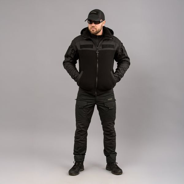 Hoodie "ANTITERROR II" BLACK (Fleece + Membrane) 0025002XL0000000 photo