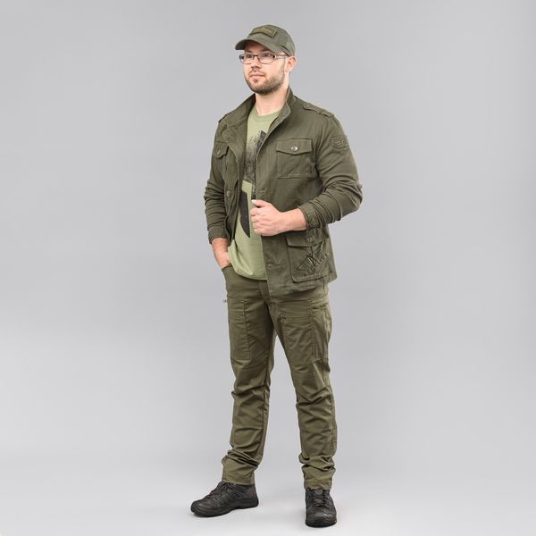 Military jacket "KILBORN" OLIVE (Jeans) 00092000S0000000 photo