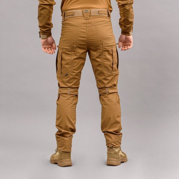 Tactical pants "ANTITERROR II" COYOTE (Rip-Stop Stretch + Membrane) 00338000LREGULAR photo