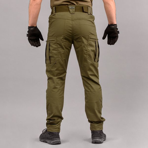 Spodnie taktyczne "DEFENDER" OLIVE z paskiem (Rip-Stop Stretch) 0031703XL0000000 zdjęcie