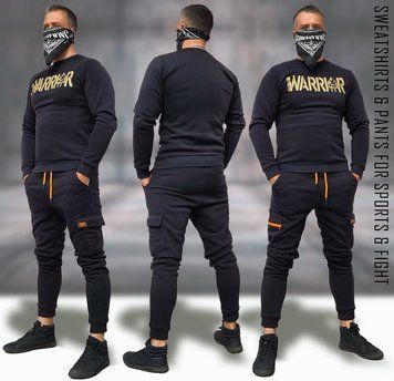 Komplet sportowy "WARRIOR" BLACK (Dzianina) 00388000S0000000 zdjęcie