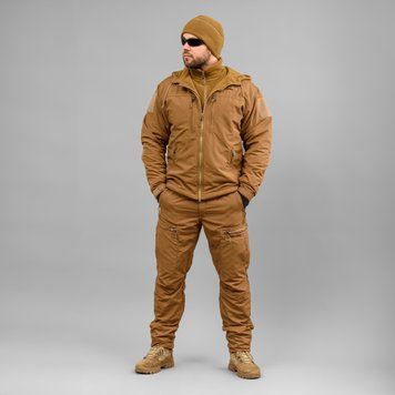 Komplet wojskowy "TRAVEL DEFENCE" 2 w 1 COYOTE (Taslan + Mikropolar) 0037003XL0000000 zdjęcie