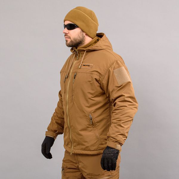 Kurtka wiatr&oacute;wka "TRAVEL DEFENCE" COYOTE (Taslan + mikropolar) 00045000S0000000 zdjęcie