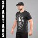 T-shirt "SPARTANS" BLACK (Cotton) 00260000M0000000 photo 2