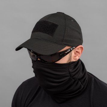 Czapka baseballowa "BLACK" (Rip-Stop) 0003400000000000 zdjęcie