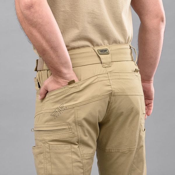 Shorts with belt "SPARTAN" BEIGE (Cotton Stretch) 00308000S0000000 photo
