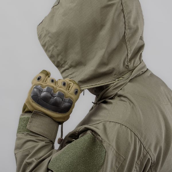 Komplet mundurowy polowy "CRUSADER" OLIVE (Rip-Stop) 0007400XLLONG000 zdjęcie