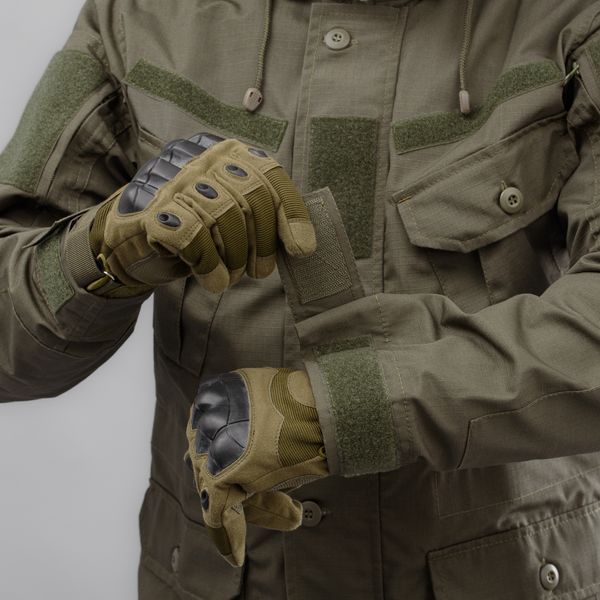Komplet mundurowy polowy "CRUSADER" OLIVE (Rip-Stop) 0007400XLLONG000 zdjęcie
