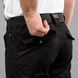 Szorty cargo z paskiem "LEGION" BLACK (bawełna stretch) 00307000S0000000 zdjęcie 6