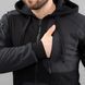 Komplet Meski Dres Sportowe Bluza Spodnie "EXTRAVEL" BLACK (Dzianina na polarze) 00407000S0000000 zdjęcie 5