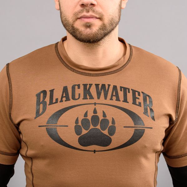 T-shirt with sleeves "BLACK WATER" COYOTE (Knitwear) 0028303XL0000000 photo