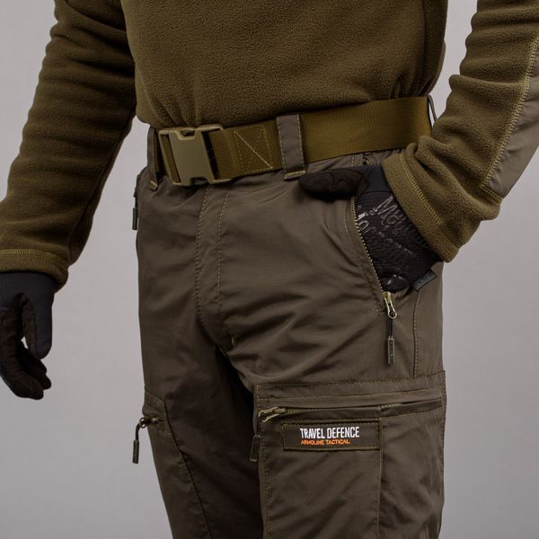 Komplet "TRAVEL DEFENCE" ANORAK DARK OLIVE 2 w 1 (Taslan + Mikropolar) 00357000M0000000 zdjęcie