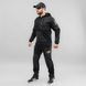 Komplet Meski Dres Sportowe Bluza Spodnie "EXTRAVEL" BLACK (Dzianina na polarze) 00407000M0000000 zdjęcie 2