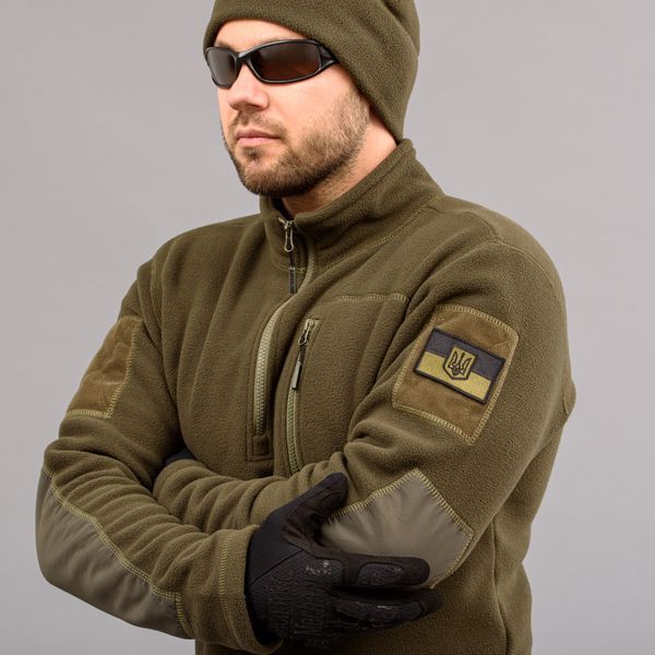 Bluza taktyczna 1/4 Zip "TRAVEL DEFENCE" OLIVE (Mikropolar) 0024802XL0000000 zdjęcie