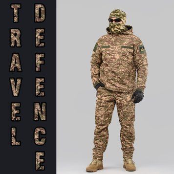 Komplet "TRAVEL DEFENCE" ANORAK PREDATOR PIXEL 2 w 1 (Taśma + Mikropolar) 00360000S0000000 zdjęcie